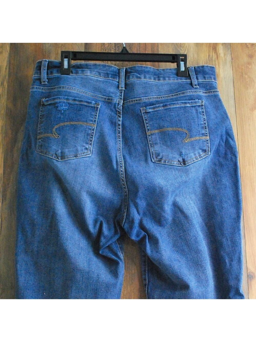 Time and Tru Plus Size Womens Jeans High Rise Skinny Size 20